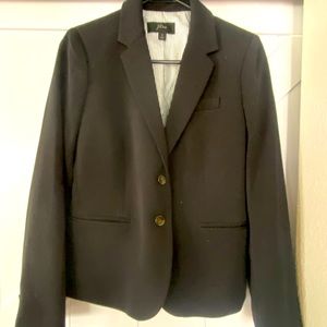 Jcrew blazer - black, size small (S/2-4)